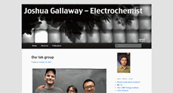 Desktop Screenshot of joshuagallaway.com